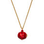 Pomegranate locket necklace by Fable England